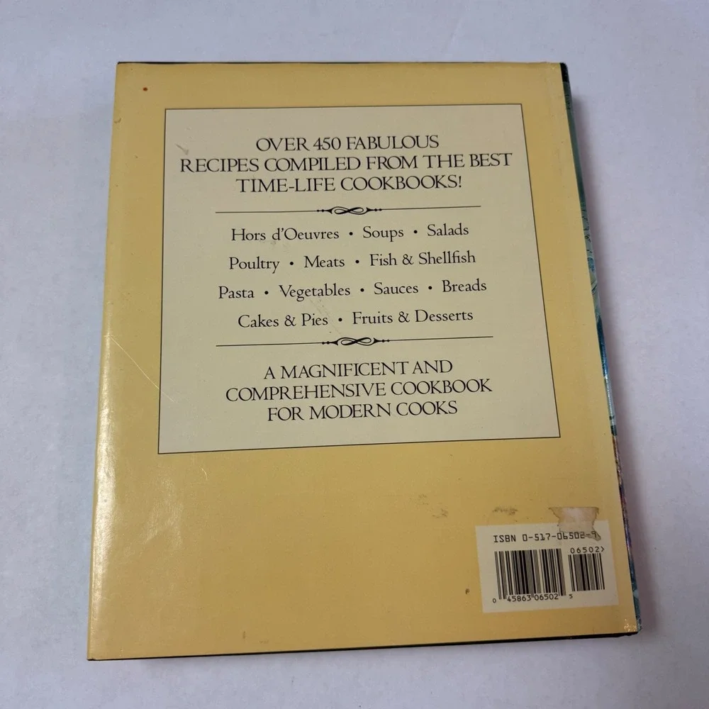 Best Recipes from Time-Life Books Hardcover Cookbook 1991 Wings Books 0517065029